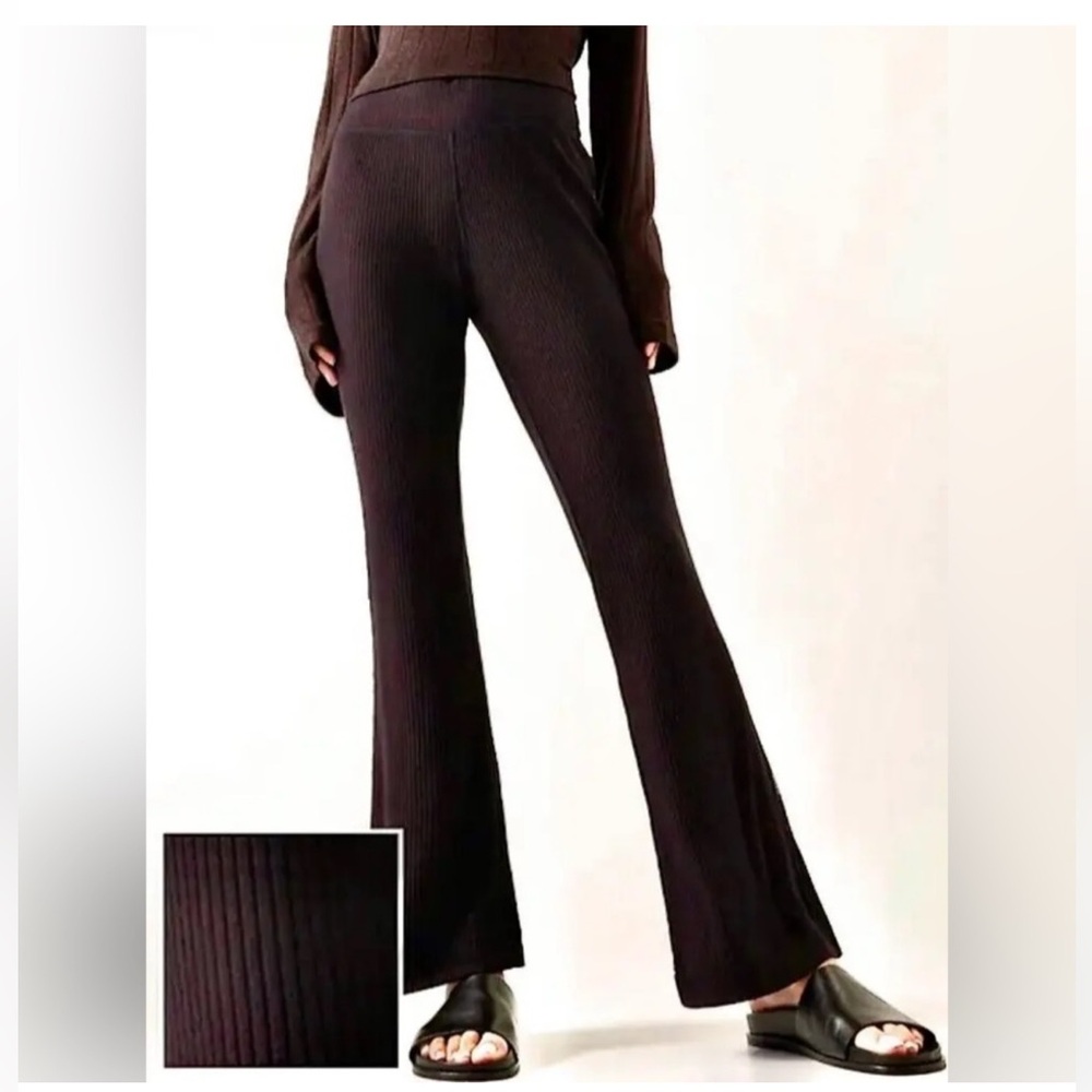 Athleta Harmony Pose Pant Mahogany Heather, Medium Petite